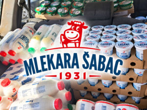 Solidarna kuhinja – donacija Mlekare Šabac